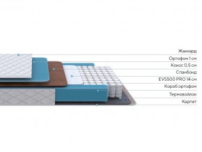 PROxSON Матрас FIRST Cocos Flat M (Ткань Синтетический жаккард) 120x190 в Снежинске - snezhinsk.mebel24.online | фото 2