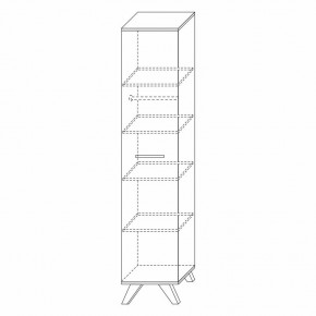 Шкаф 400 Вега Скандинавия в Снежинске - snezhinsk.mebel24.online | фото 3