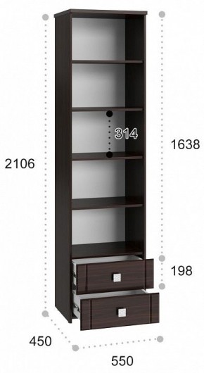 Шкаф для белья Изабель ИЗ-63К в Снежинске - snezhinsk.mebel24.online | фото 3