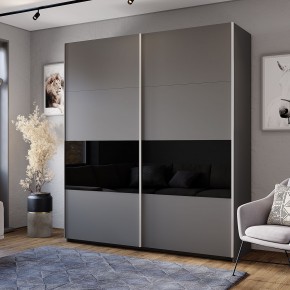 Шкаф-купе Харви ШКК-10 (графит) в Снежинске - snezhinsk.mebel24.online | фото