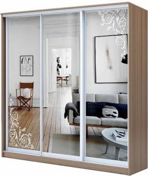 Шкаф-купе ХИТ 23-20/2-656 ОРНАМЕНТ в Снежинске - snezhinsk.mebel24.online | фото