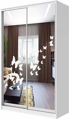 Шкаф-купе ХИТ 24-14-66 БАБОЧКИ в Снежинске - snezhinsk.mebel24.online | фото