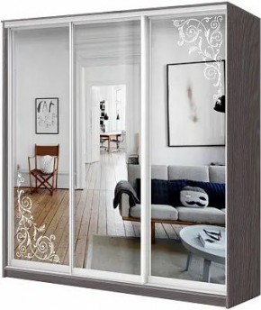Шкаф-купе ХИТ 24-18-656 ОРНАМЕНТ в Снежинске - snezhinsk.mebel24.online | фото