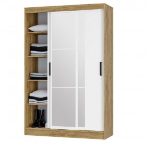 Шкаф-купе Тайм ШКК-03 (крафт/белый) в Снежинске - snezhinsk.mebel24.online | фото 3
