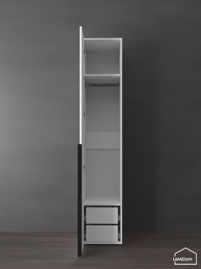 Шкаф Linnea MHR-1-3 2050х400х510 (Белый-М 11.1.2) в Снежинске - snezhinsk.mebel24.online | фото 6