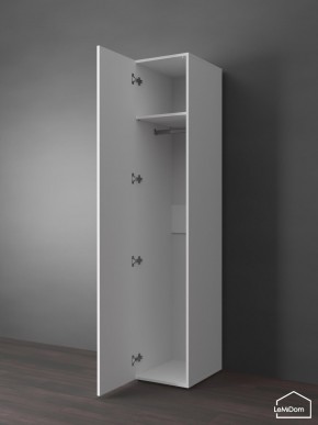 Шкаф Linnea MHR-1PO 2050х400х510 (Белый-М 11.1.2) в Снежинске - snezhinsk.mebel24.online | фото 4
