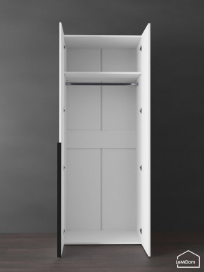 Шкаф Linnea MHR-2 2050х800х510 (Белый-М 11.1.2) в Снежинске - snezhinsk.mebel24.online | фото 4