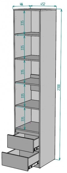 Шкаф Мальта H166 в Снежинске - snezhinsk.mebel24.online | фото 2