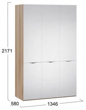 Шкаф платяной Глосс СМ-319.07.433 в Снежинске - snezhinsk.mebel24.online | фото 4