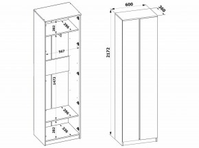 Шкаф платяной ШО-4 в Снежинске - snezhinsk.mebel24.online | фото 8