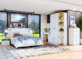 Шкаф "Милана" 2-х створчатый с 2 ящиками в Снежинске - snezhinsk.mebel24.online | фото 2