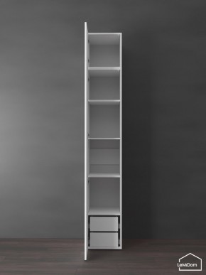Шкаф с антресолью Linnea MHR-1POA-4 2450х400х510 (Белый-М 11.1.2) в Снежинске - snezhinsk.mebel24.online | фото 6