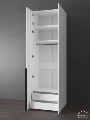 Шкаф с антресолью Linnea MHR-2A-3 2450х800х510 (Белый-М 11.1.2) в Снежинске - snezhinsk.mebel24.online | фото 5