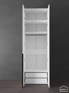 Шкаф с антресолью Linnea MHR-2A-3 2450х800х510 (Белый-М 11.1.2) в Снежинске - snezhinsk.mebel24.online | фото 6