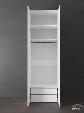 Шкаф с антресолью Linnea MHR-2POA-3 2450х800х510 (Белый-М 11.1.1) в Снежинске - snezhinsk.mebel24.online | фото 5