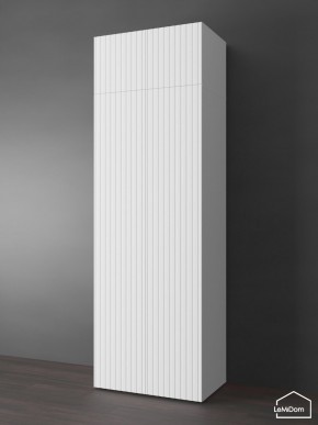 Шкаф с антресолью Linnea MHR-2POA-4 2450х800х510 (Белый-М 11.1.2) в Снежинске - snezhinsk.mebel24.online | фото 1