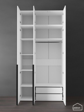 Шкаф с антресолью Linnea MHR-3A-2 2450х1200х510 (Белый-М 11.1.1) в Снежинске - snezhinsk.mebel24.online | фото 6