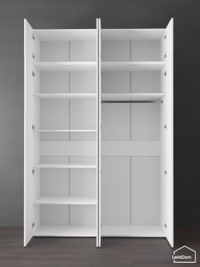 Шкаф с антресолью Linnea MHR-4POA-1 2450х1600х510 (Белый-М 11.1.2) в Снежинске - snezhinsk.mebel24.online | фото 4