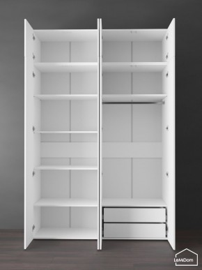 Шкаф с антресолью Linnea MHR-4POA-2 2450х1600х510 (Белый-М 11.1.2) в Снежинске - snezhinsk.mebel24.online | фото 5