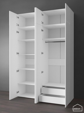Шкаф с антресолью Linnea MHR-4POA-2 2450х1600х510 (Белый-М 11.1.2) в Снежинске - snezhinsk.mebel24.online | фото 6