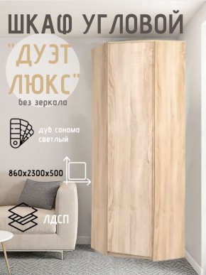 Шкаф угловой Дуэт Люкс без зеркала в Снежинске - snezhinsk.mebel24.online | фото 5