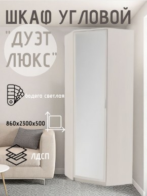 Шкаф угловой Дуэт Люкс с зеркалом в Снежинске - snezhinsk.mebel24.online | фото 6