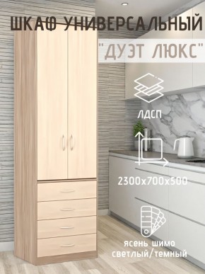 Шкаф универсальный Дуэт Люкс в Снежинске - snezhinsk.mebel24.online | фото 5
