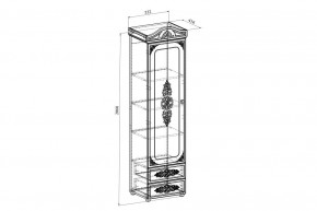 Шкаф-витрина Ассоль АС-01 в Снежинске - snezhinsk.mebel24.online | фото 5