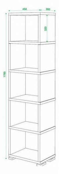 Стеллаж Домино СБ-15/5 в Снежинске - snezhinsk.mebel24.online | фото 3