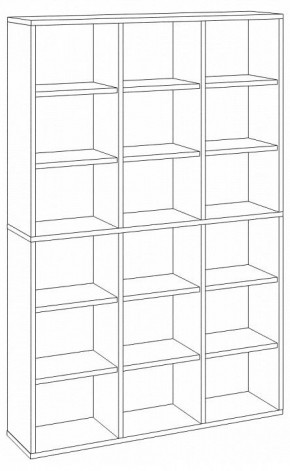 Стеллаж Домино СУ(ш3в2) в Снежинске - snezhinsk.mebel24.online | фото 2