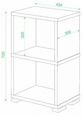 Стеллаж-колонка Домино СБ-15/2 в Снежинске - snezhinsk.mebel24.online | фото 2