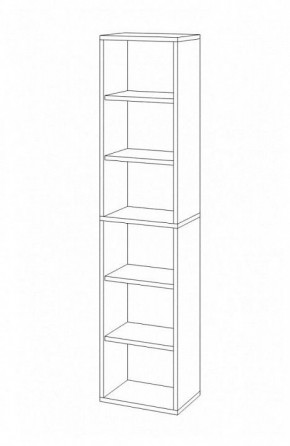 Стеллаж-колонка Домино СУ(ш1в2) в Снежинске - snezhinsk.mebel24.online | фото 3