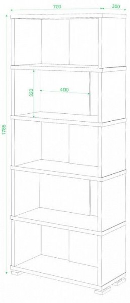 Стеллаж СБ-10/5 в Снежинске - snezhinsk.mebel24.online | фото 2