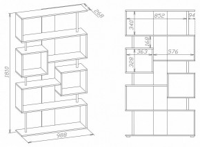 Стеллаж СТ-2 в Снежинске - snezhinsk.mebel24.online | фото 2