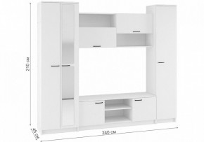 Стенки для гостиной Бертелена в Снежинске - snezhinsk.mebel24.online | фото