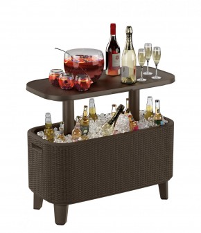 Стол Беви Бар (Bevy Bar Large Cool Bar), коричневый в Снежинске - snezhinsk.mebel24.online | фото 3