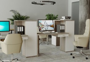 Стол компьютерный Домино Lite СКЛ-ПРЯМ100+ШК КБЕ в Снежинске - snezhinsk.mebel24.online | фото 2