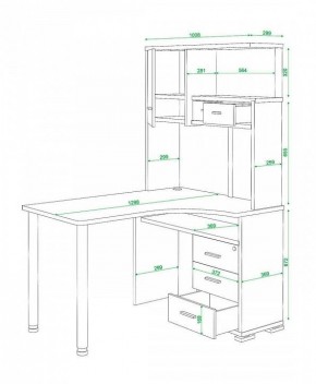 Стол компьютерный Домино СР-130 в Снежинске - snezhinsk.mebel24.online | фото 5