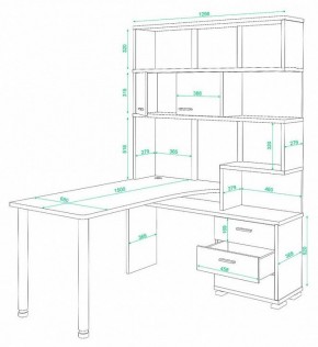 Стол компьютерный Домино СР-420/150 в Снежинске - snezhinsk.mebel24.online | фото 2