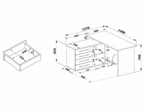 Стол компьютерный КСТ-109Л в Снежинске - snezhinsk.mebel24.online | фото 4