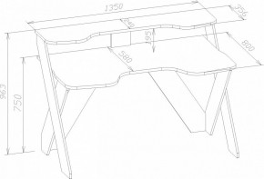 Стол компьютерный КСТ-118 в Снежинске - snezhinsk.mebel24.online | фото 3