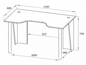 Стол компьютерный КСТ-18 в Снежинске - snezhinsk.mebel24.online | фото 3