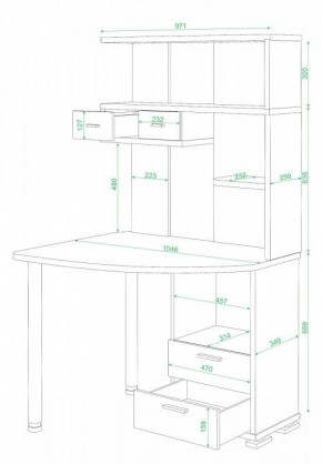 Стол компьютерный СК-20 в Снежинске - snezhinsk.mebel24.online | фото 2