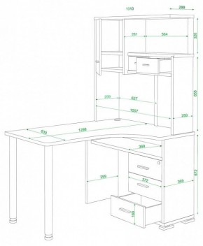 Стол компьютерный СР-130 в Снежинске - snezhinsk.mebel24.online | фото 2