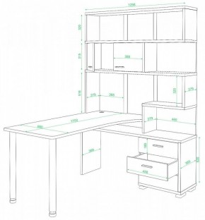 Стол компьютерный СР-420/170 в Снежинске - snezhinsk.mebel24.online | фото 2