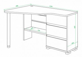 Стол письменный Домино СР-322С в Снежинске - snezhinsk.mebel24.online | фото 2