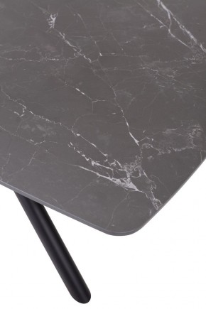 Стол RIVOLI 140 MATT BLACK MARBLE SOLID CERAMIC / BLACK, ®DISAUR в Снежинске - snezhinsk.mebel24.online | фото 10