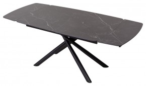 Стол RIVOLI 140 MATT BLACK MARBLE SOLID CERAMIC / BLACK, ®DISAUR в Снежинске - snezhinsk.mebel24.online | фото 3