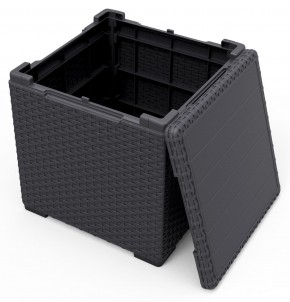 Стол с функцией хранения Виго (Vigo storage box) графит в Снежинске - snezhinsk.mebel24.online | фото 3