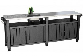 Столик для барбекю 415 Л (Unity Chef 415 L) графит в Снежинске - snezhinsk.mebel24.online | фото 3